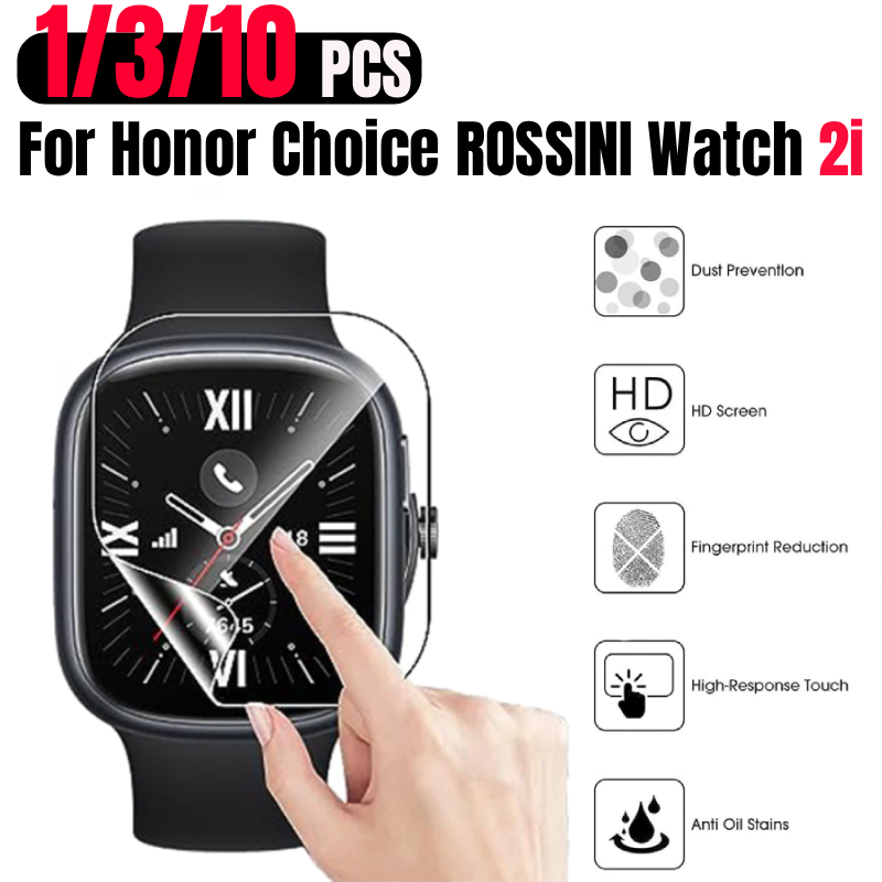 Smartwatch Case - 1-5PCS Película Suave de TPU para
