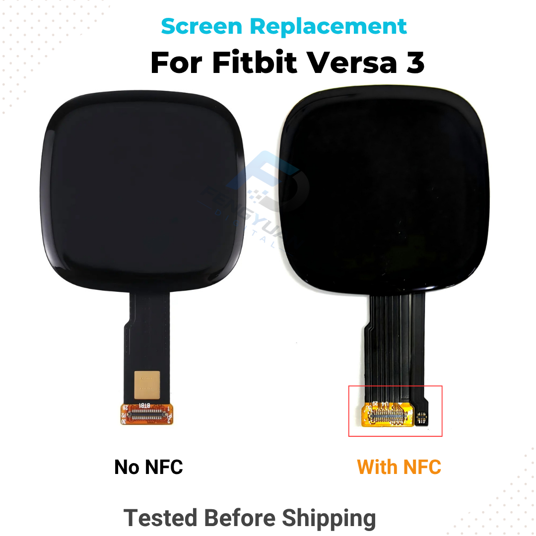 Smartwatch Touch - Para Fitbit Versa 3 FB511, Pantalla