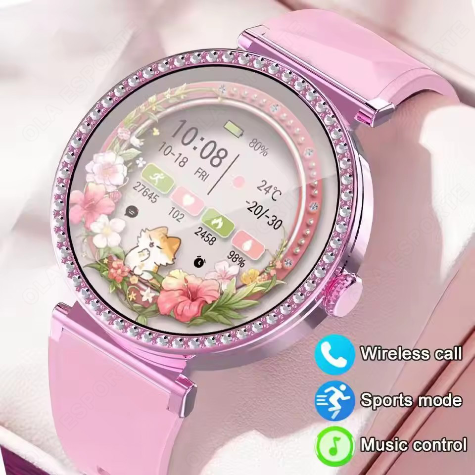 Smartwatch X12 - Reloj Inteligente de Lujo para Mujer,
