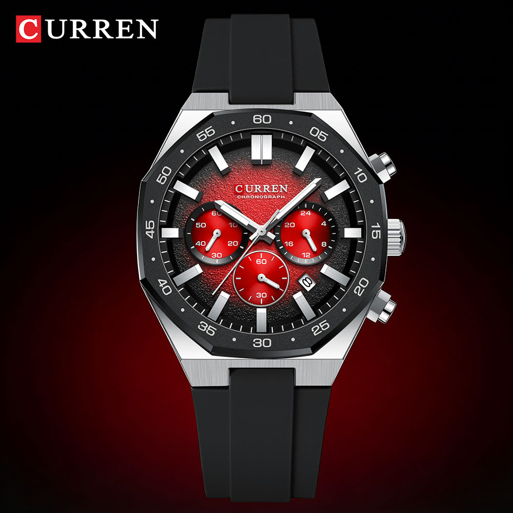 Accessories With Watch - Reloj Deportivo Casual de Moda CURREN
