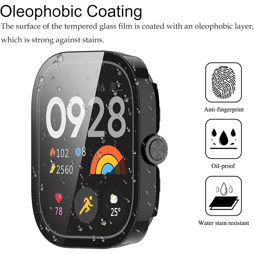 Vidrio templado + funda para X - Xiaomi Smartwatch Accessories reseña y precio
