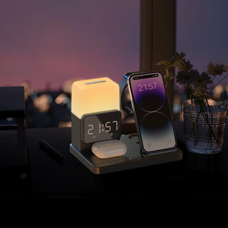 Soporte de cargador inalámbric - Smartwatch X12 reseña y precio