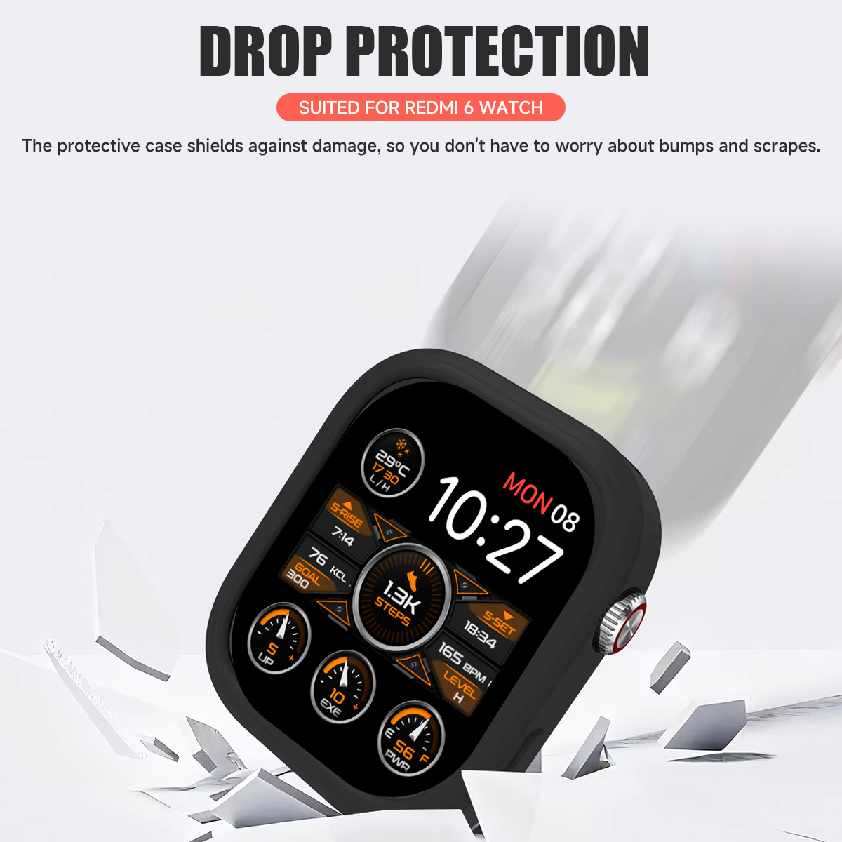 Funda de silicona para Xiaomi  - Xiaomi Smartwatch Accessories reseña y precio