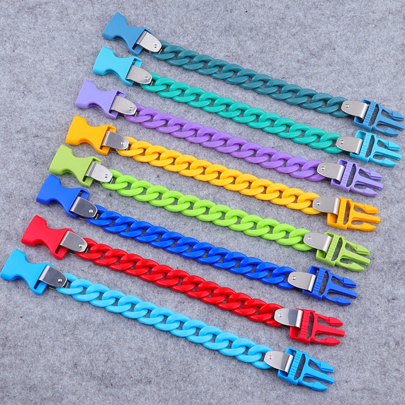 Fishsheep-pulseras de cadena d - Ceramic Link Bracelet reseña y precio