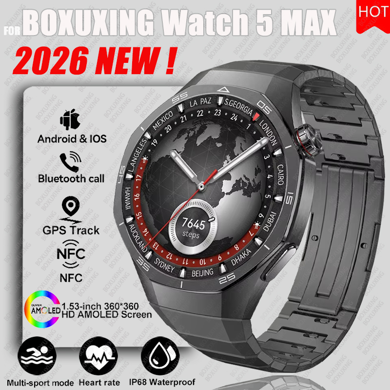 2026 nuevo reloj BOXUXING 5 MA - Smartwatch Face reseña y precio