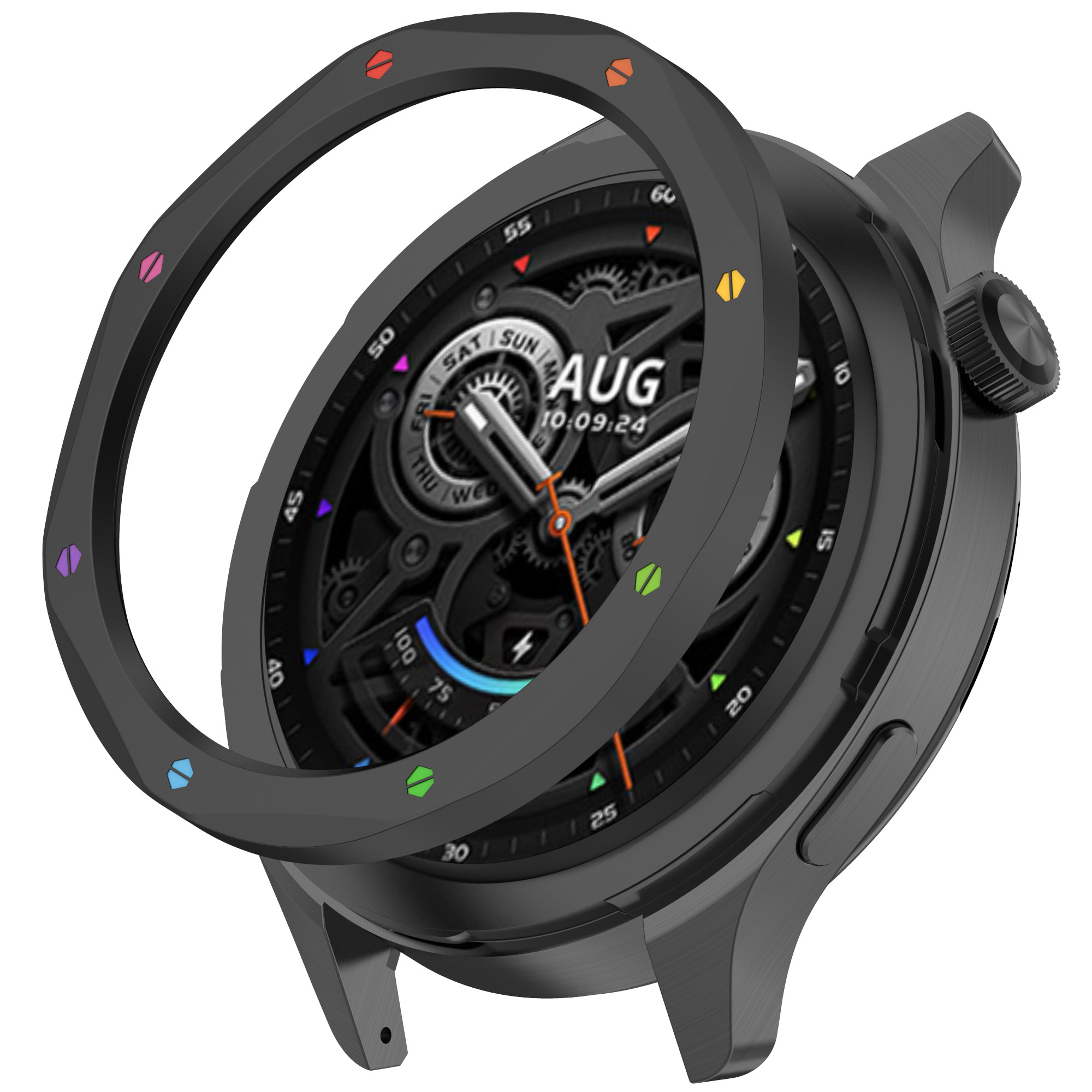 Caja de anillo de bisel de Met - Xiaomi Smartwatch Accessories reseña y precio