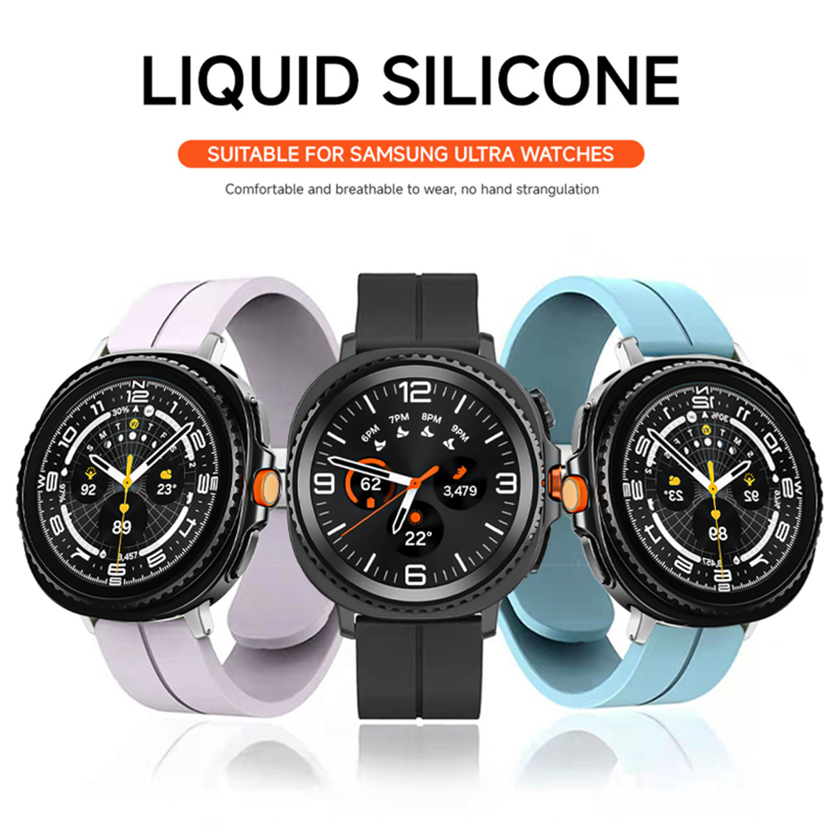 Correa de silicona para Samsun - Samsung Smartwatch Ultra Accessories reseña y precio