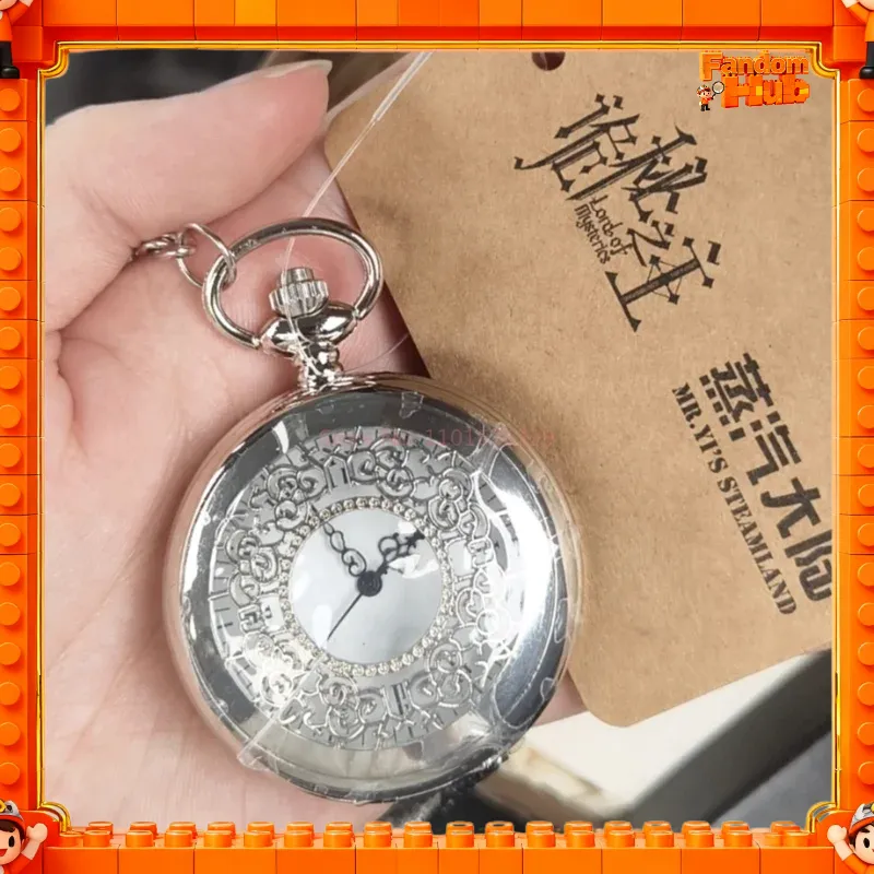 Reloj de bolsillo plateado del - Accessories With Watch reseña y precio